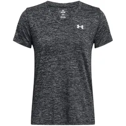 UNDER ARMOUR Tech Twist T-Shirt Damen 001 - black/white L