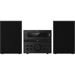 PEAQ PMS 350 Micro Hifi System (Schwarz)