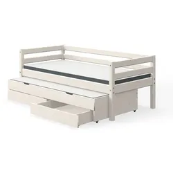 Flexa Funktionsbett Classic 90 x 200 cm Holz Weiß