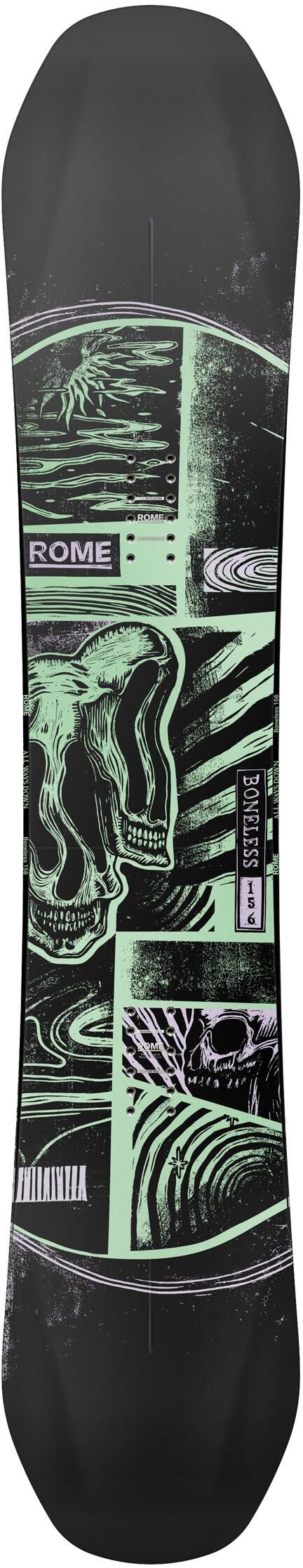 Rome  - Pack Planche Snowboard Boneless - 157W + King - Planche Snowboard