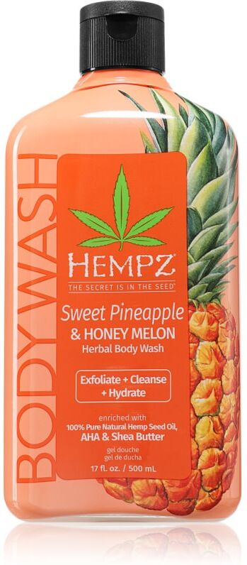 HEMPZ Sweet Pineapple Honey Melon shower gel for the body 500 ml