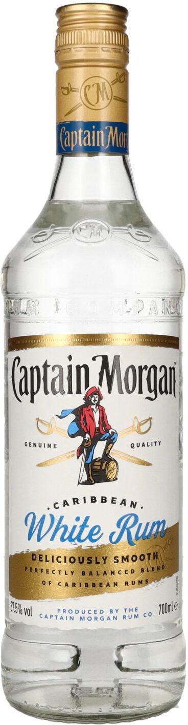 Captain Morgan Caribbean White Rum 37,5% Vol. 0,7l