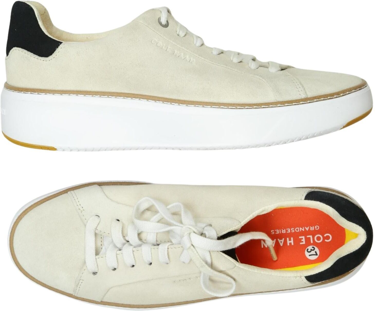 Cole Haan Damen Sneaker, Mehrfarbig, Gr. EU 40 (UK 6.5), Leder - Second Hand