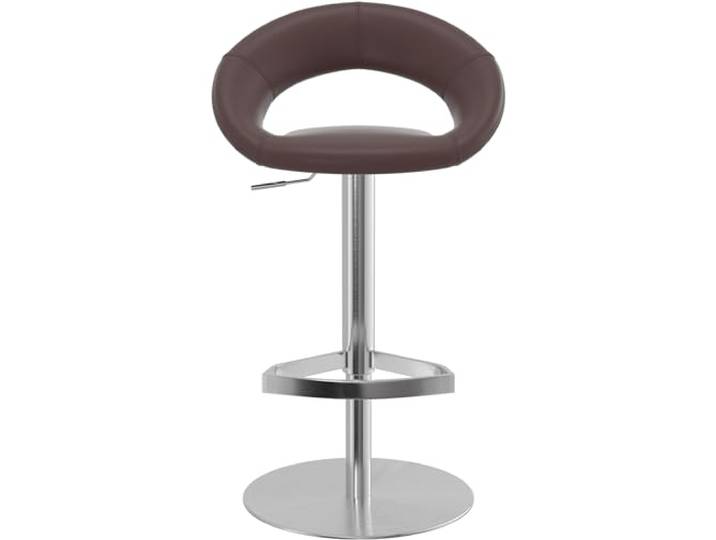 Costantino Sorrento Echtleder Barhocker - Braun