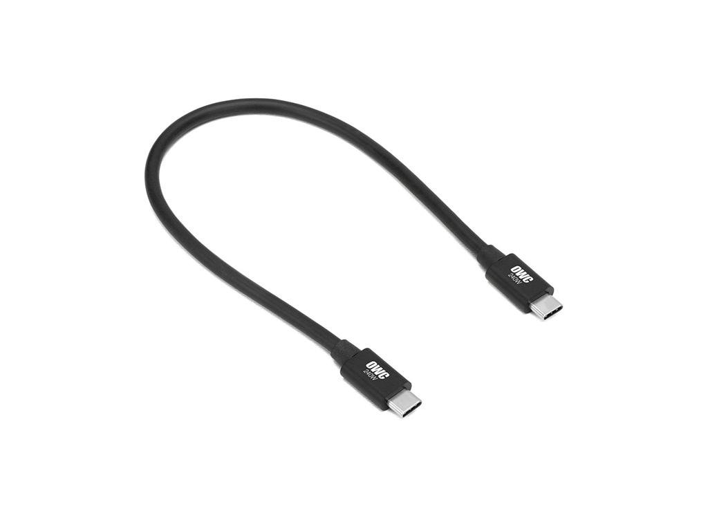 OWC Digital OWC Thunderbolt 5 auf USB-C Kabel 240W 0,8m Schwarz OWCCBLTB5C0.8M