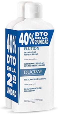 DUCRAY Lote Elution Champu Tratante Cabellos Fragiles 2X