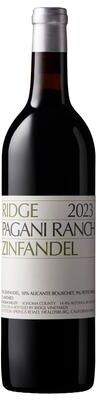 """Ridge Pagani Ranch Zinfandel 2023 Red Wine - California"""