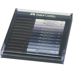 Faber-Castell, Malstifte, Pigmentierte Zeichentusche Set (12x)