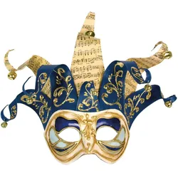 Maskworld Jolly Colombina Monica bianco blu