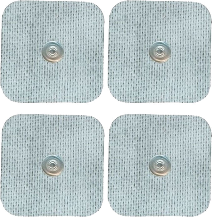 Elétrodos Adesivos de Snap Kinefis 5X5 cm (Saca 4 Unidades)
