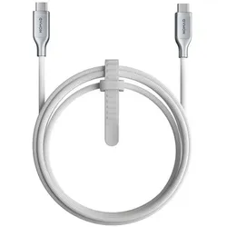 Nomad Kevlar USB-C to USB-C Cable 1,5 m White (1.50 m, USB 2.0, 240 W), USB Kabel