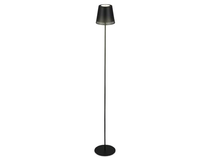 BRILONER – LED Akku Stehleuchte 3 in 1, Stufenweise Dimmbar, Touch, LED Stehleuchte Aussen, Stehlampe kabellos, Schwarz