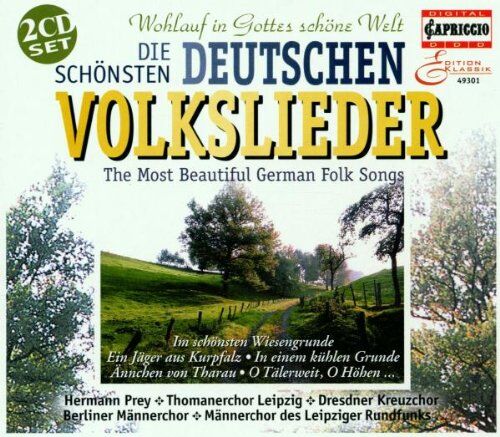 Hermann Prey - Die Schönsten Dt.Volkslieder - Preis vom 09.10.2026 07:28:09 h