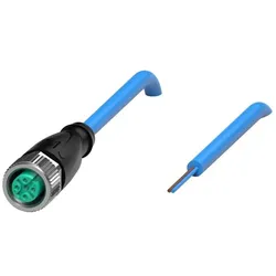 Pepperl & Fuchs PEPPERL+FUCHS V1-G-N-10M-PVC, Elektronikkabel + Stecker, Blau