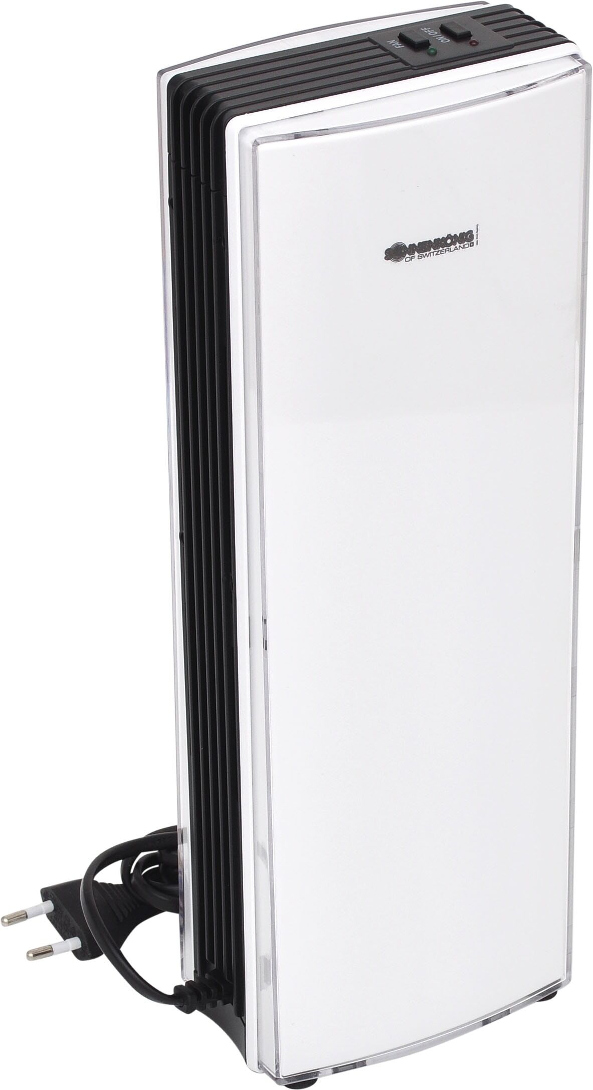 Luftreiniger SONNENKÖNIG "Puro 4, Leistung 3W, Ionisator, einfache Reinigung, ohne Filter", weiß, B:7cm H:33cm T:13cm, Luftreiniger, Luftreiniger, minimaler Stromverbrauch, für Allergiker, bis 14m2