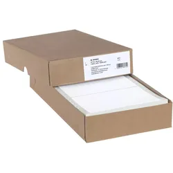 HERMA Computeretiketten 147.32x99.2 mm 1-bahnig weiß perforiert Papier matt 1000 St.