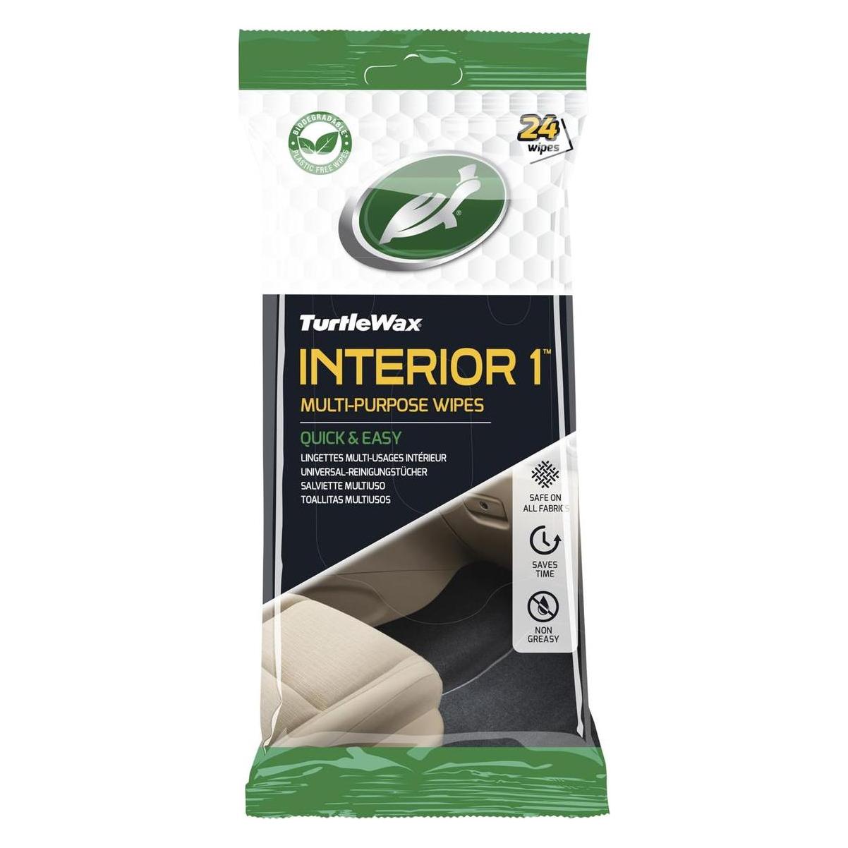 Turtle Wax Wipes Tw For Dashboard Matte 24pcs (TW54096)