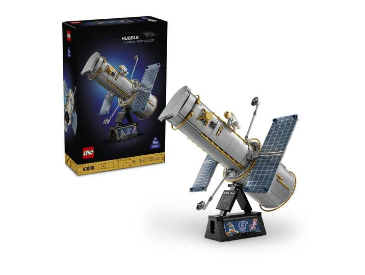 LEGO® Hubble-Weltraumteleskop (11382), LEGO Icons Konstruktionsspielsteine, (1252 St), Made in Europe