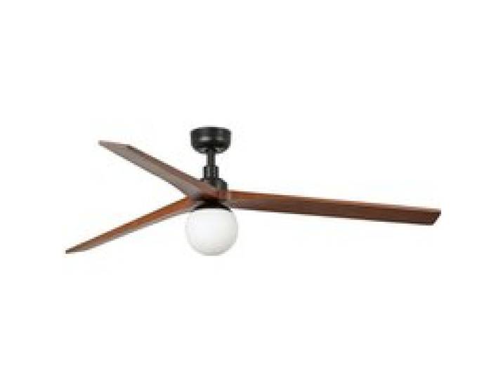 KLIM L Ventilateur noir/noyer E27 FSC