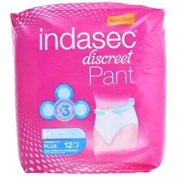 Indasec Pant Plus Medium Size 12 Einheiten