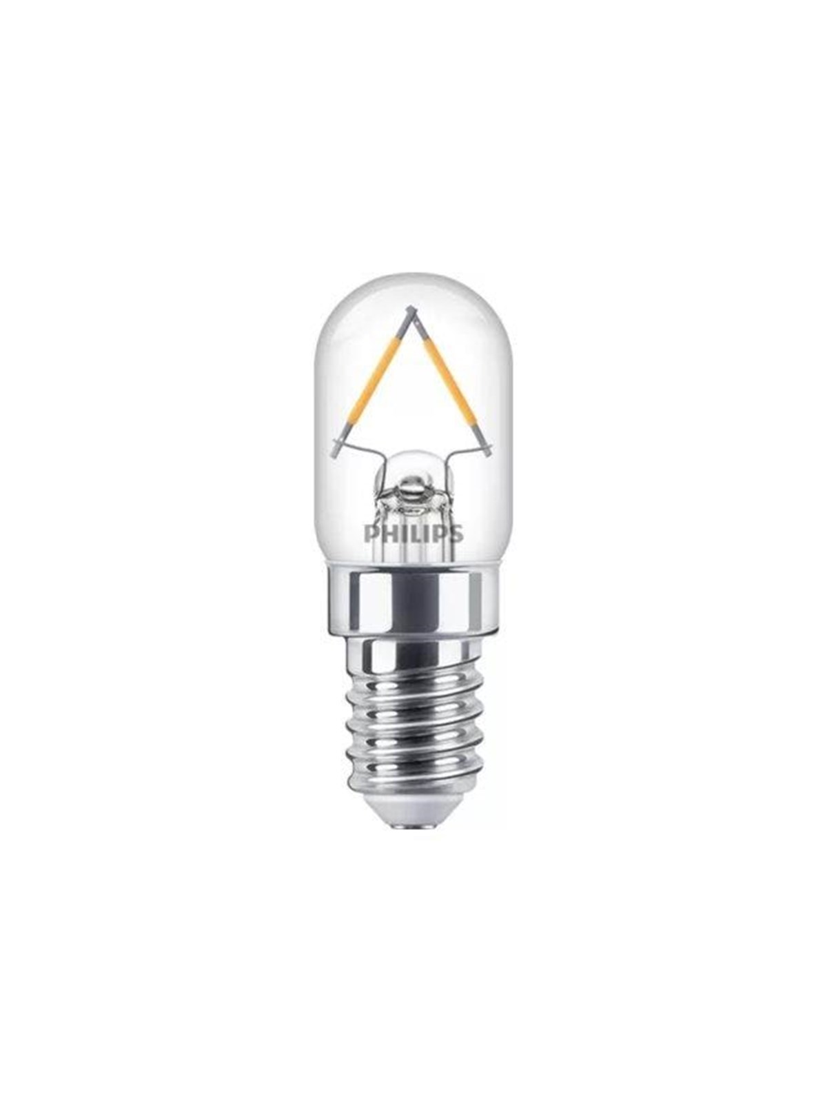 Philips LED-Lampe T20 1.5W/827 (15W) clear E14