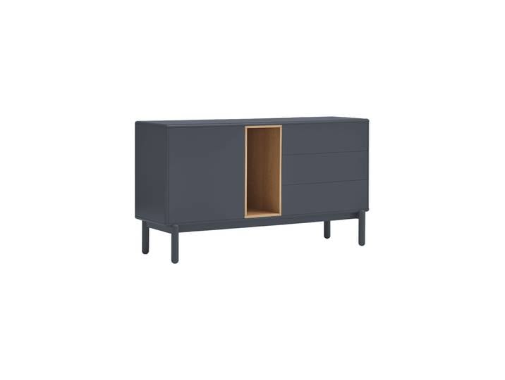 Design Sideboard „Corvo“ Eiche Anthrazit Teulat