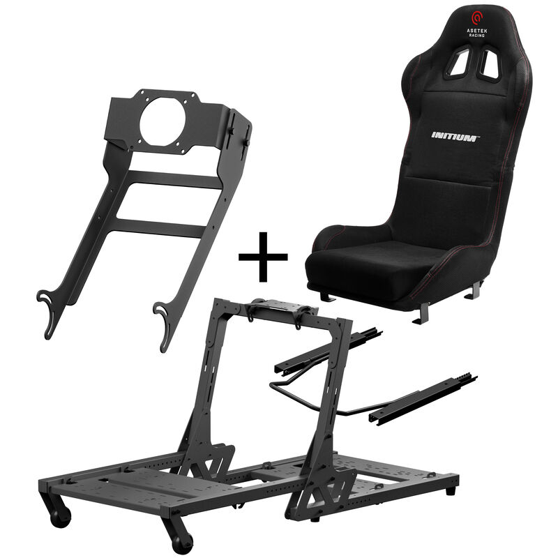 Asetek SimSports Initium Cockpit + Compact Seat