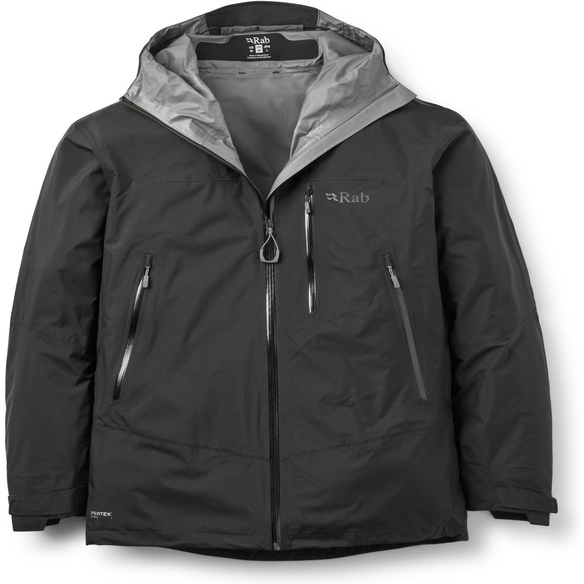 Rab Downpour Mountain Jacket black (BLK) XL QWI-11-BLK-XLG