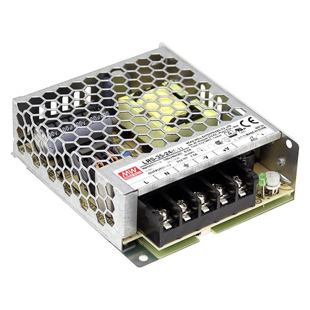 MeanWell Chasisnetzgerät LRS-35-5 35 W, 5 V (LRS-35-5)