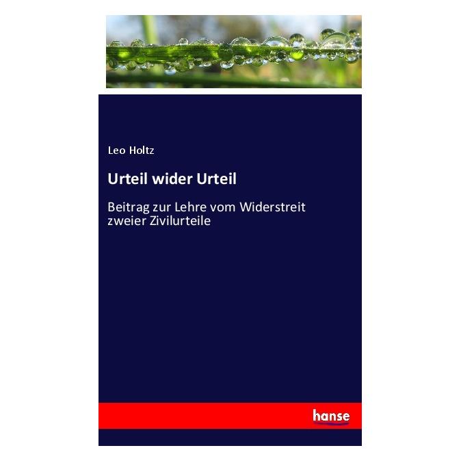 Hansebooks Urteil wider Urteil (Leo Holtz, 2023) (56925168)