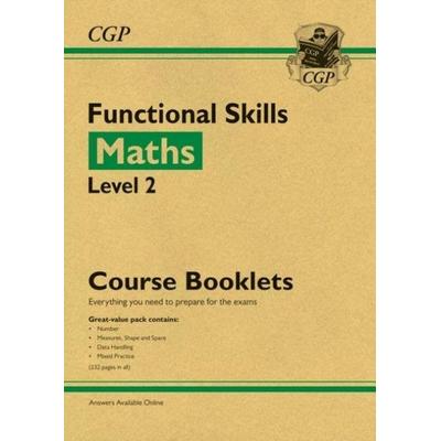 Functional Skills Maths Level 2 - Course Booklets Pack (with Online Edition), Taschenbuch von Cgp Books, Coordination Group Publications Ltd (CGP),