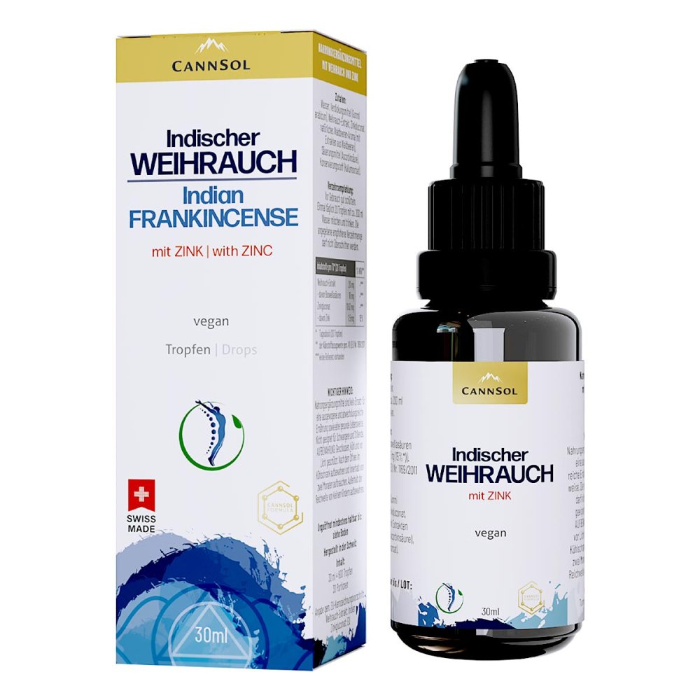SoluVeda GmbH Cannsol Indischer Weihrauch mit Zink Tropfen 19359666