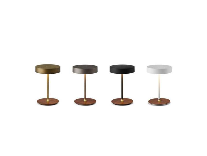 On The Move Battery Lampe de Table Ø13 Gun Black - Halo Design - Salon / séjour - Métal