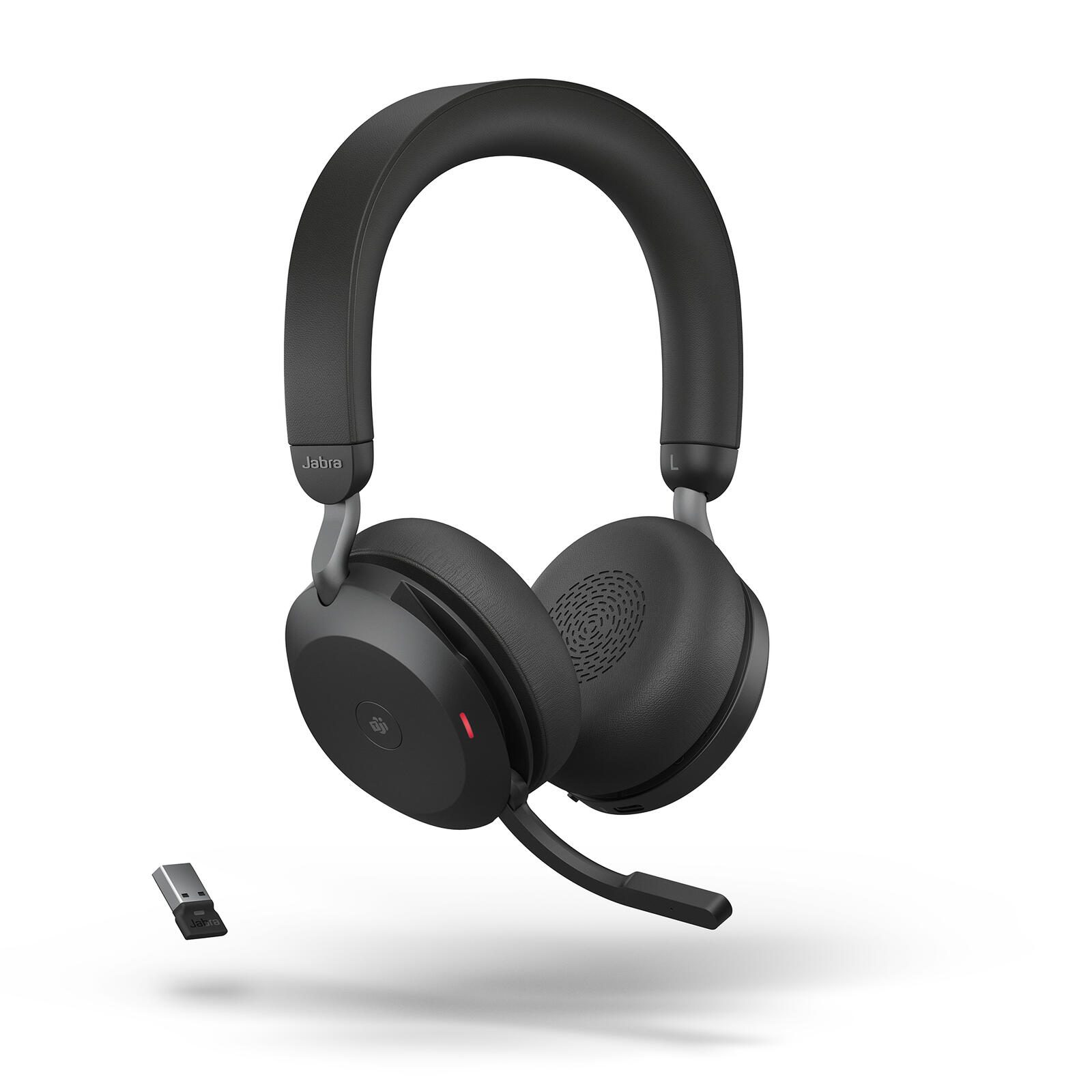 Jabra Evolve2 75 MS Stereo Headset On-Ear schwarz 27599-999-999