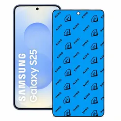 2x 9H Panzerglas für Samsung Galaxy S25 Nano-Glass HD klar Displayschutz Schutzglas Hartglas Screen-Protector