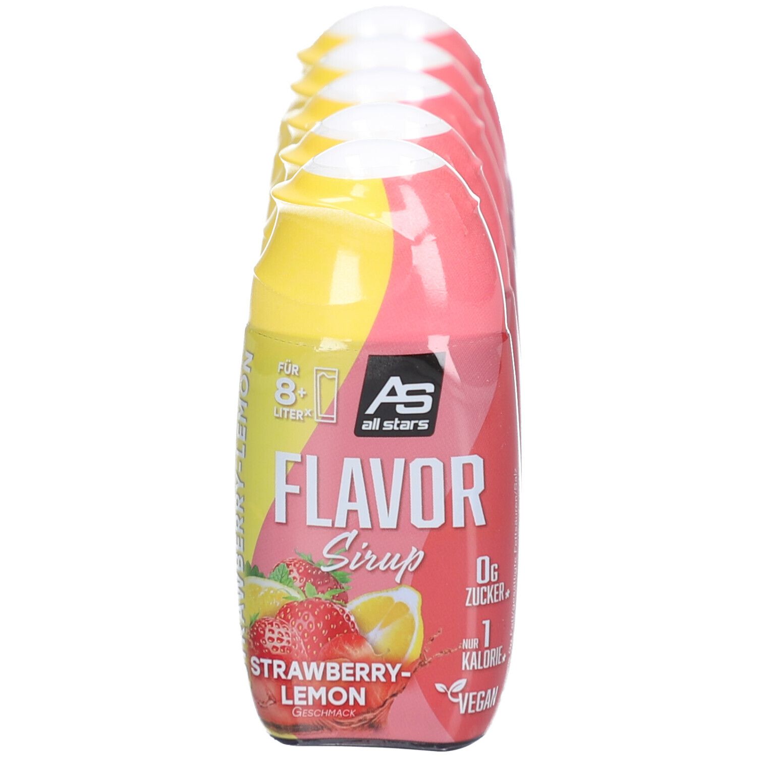 Flavor Sirup Strawberry-Lemon 5x65ml Fläschchen 5x65 ml