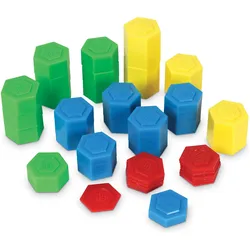 Learning Resources Hexagram Metric Weight Set