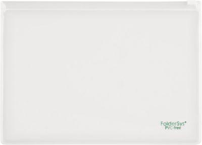 Flachbeutel FolderSys, Gleitverschluss, PVC-frei, lebensmittelgeeignet, Folie transparent, DIN A5, 10 Stück