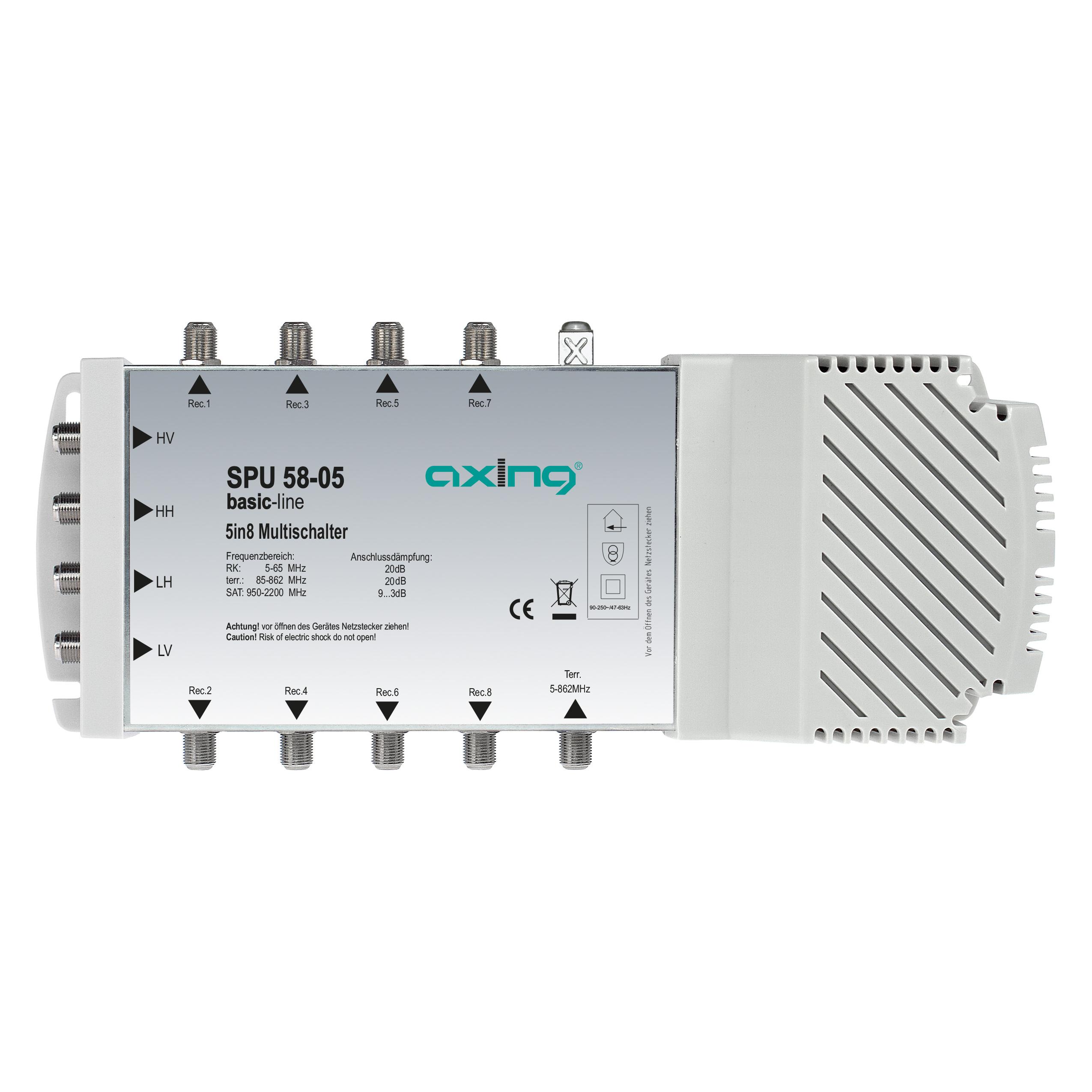 Axing SPU 58-05 Multischalter (Originalfernbedienung) (SPU05805)