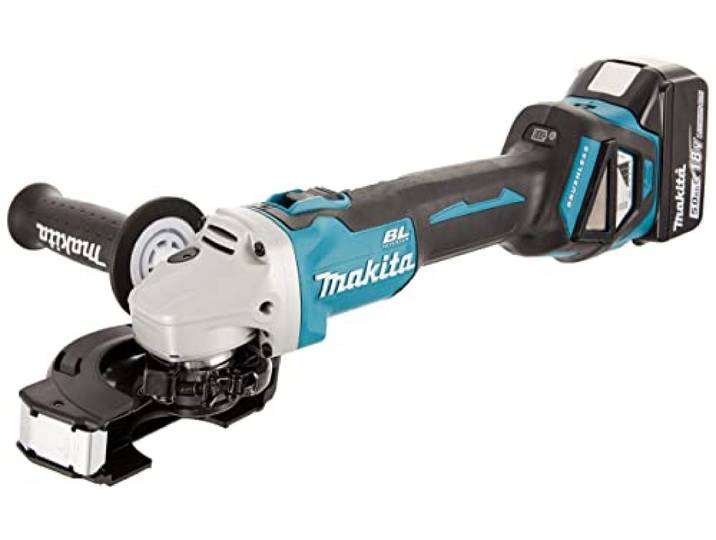 Meuleuse d'angle 18V LXT Ø125 mm (2x5\,0 Ah) en MAKPAC - MAKITA DGA511RTJ