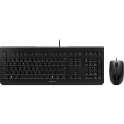 CHERRY JD-0800GB - Tastatur-/Maus-Kombination, USB, schwarz, Layout: UK
