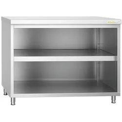 Offener Edelstahl-Unterschrank 1000x600 mm PREMIUM - GOLDINOX