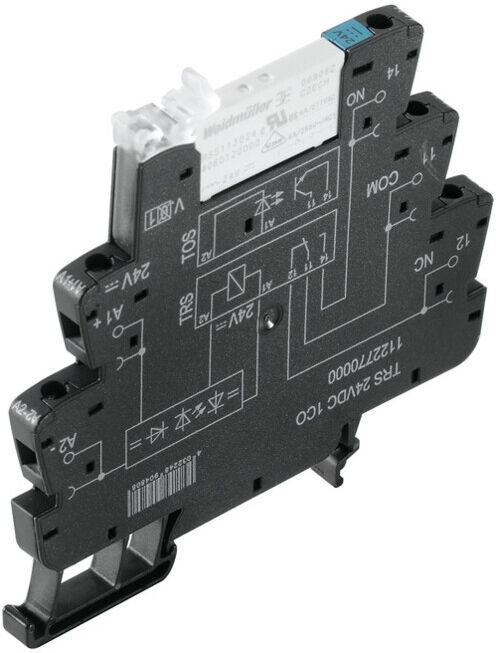 Weidmüller Relais de commutation Termseries TRS 24VCC 1CO (0789860)