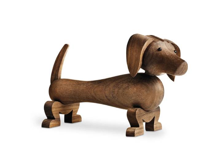 Kay Bojesen - Holz-Hund, klein, Walnuss
