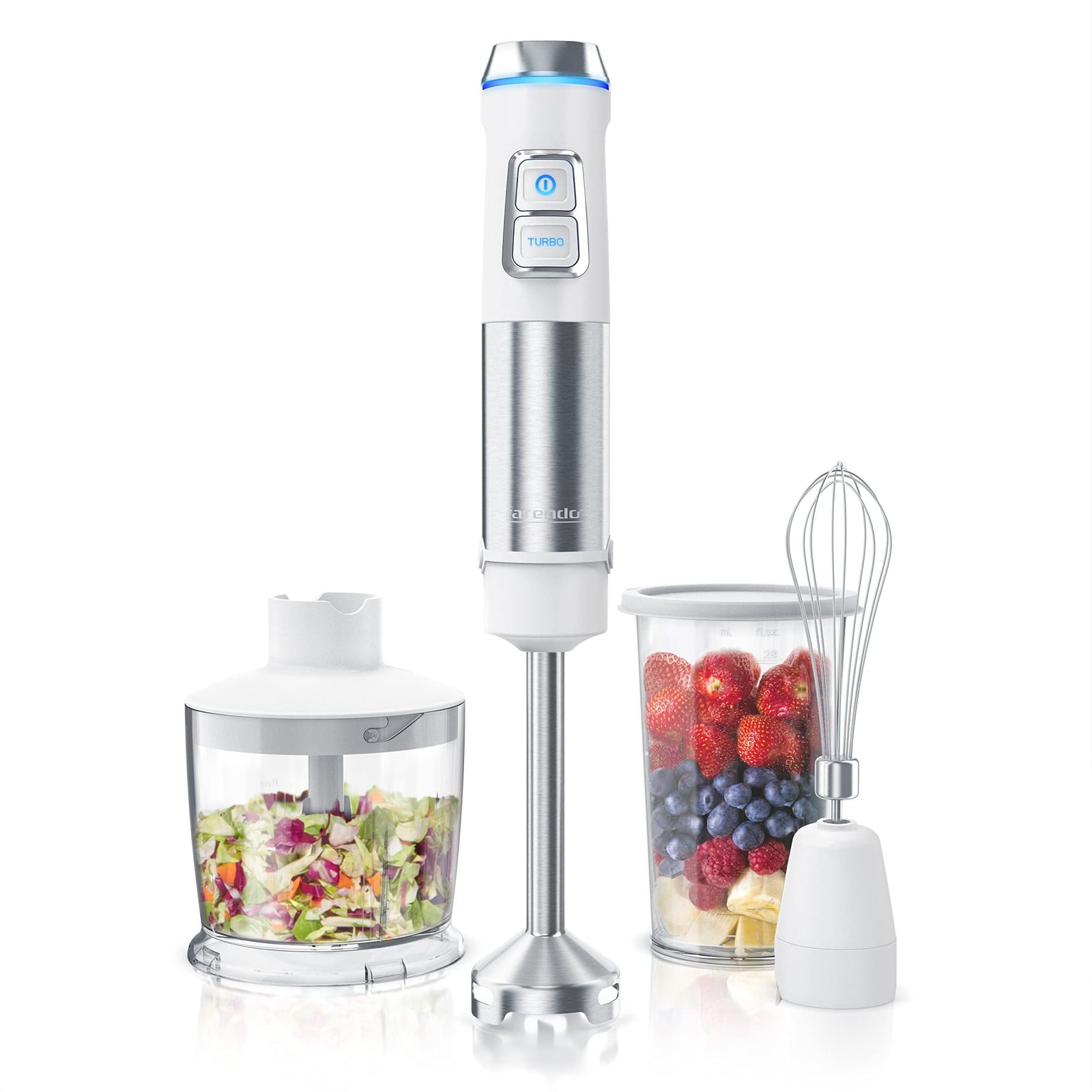 Selius 3-in-1 staafmixer met 1200 Watt en accessoires