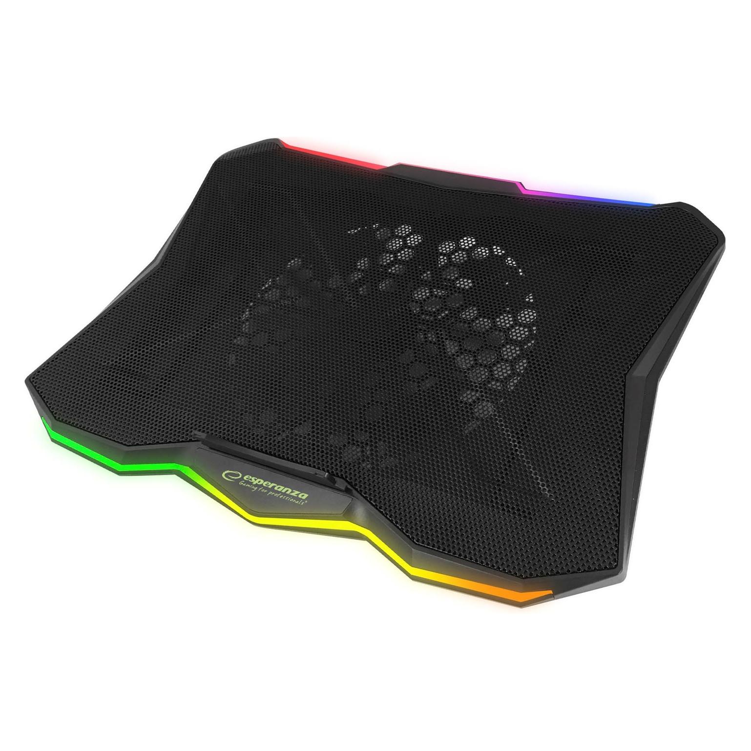 Esperanza EGC110 Gaming Cooling Pad für Laptop LED RGB Xalok (EGC110)