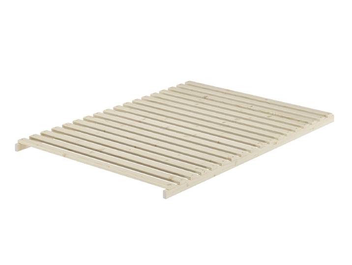 Lattenrost völlig metallfrei Stecksystem 140x200, aus Hartholz, einfache Montage, gesund schlafen