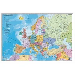STIEFEL Eurocart Wandkarte »Staaten Europas politisch« 95 x 66 cm