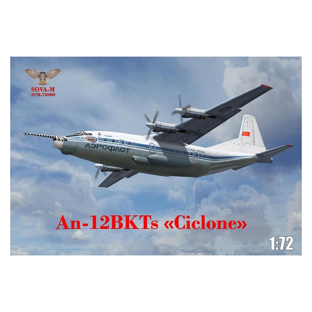 Sova-M An-12 BKTs Cyclone research airplane (SVM-72080)