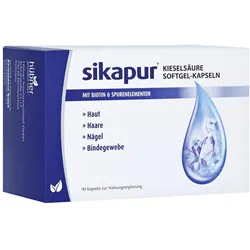 sikapur® Kieselsäure Softgel-Kapseln 90 St